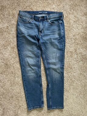 Old Navy Medium Wash Skinny Jeans 34x30